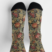 Chaussette Tapisserie florale riche Brocade Antique Classique (Haut)