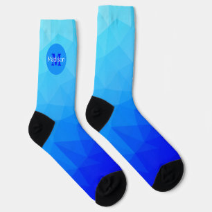 Chaussette Tapisserie géométrique en maille de mer estivale b