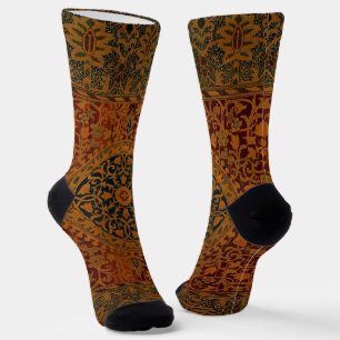 Chaussette Tapisserie tapis moquette William Morris