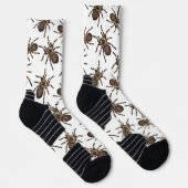 Chaussette Tarantula sur blanc (Droite)