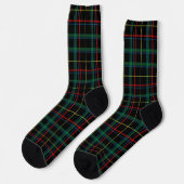 Chaussette Tartan (Black, Green & Red)  (Gauche)