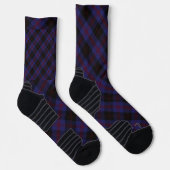 Chaussette Tartan de district d'Angus Plaid écossais (Droite)