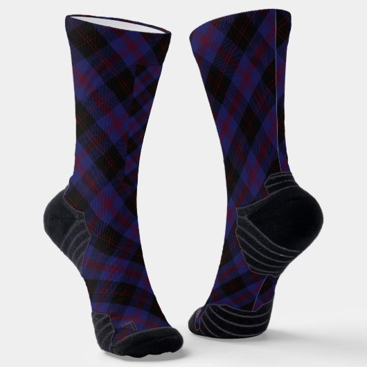 Chaussette Tartan de district d'Angus Plaid écossais (Angulaire)
