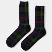 Chaussette Tartan Élégant Rustique Classique (Gauche)
