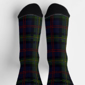 Chaussette Tartan Élégant Rustique Classique (Haut)