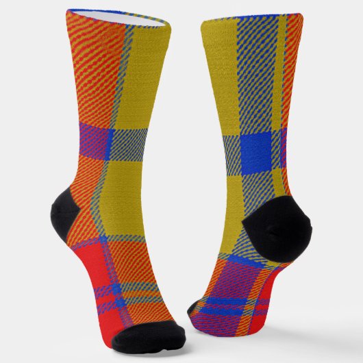 Chaussette Tartan Inspiré Plaid (Angulaire)