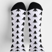 Chaussette Taureau Crypto Blanc (Haut)