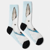 Chaussette Taureau Terrier - Cute Original Chien Art (Droite)