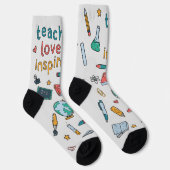 Chaussette Teach Love Inspire (Droite)