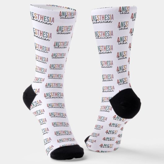 Chaussette Technicien d'anesthésie Technique d'anesthésie rét (Angulaire)