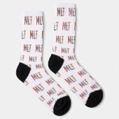 Chaussette Technicien de laboratoire Médicale MLT Technique d (Droite)