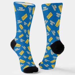 Chaussette Ted Lasso   Croyez Signe et Ball Toss Motif Soc