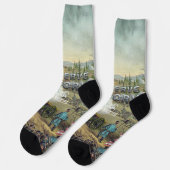 Chaussette TEE Guerre civile Champ de bataille Préservation (Gauche)