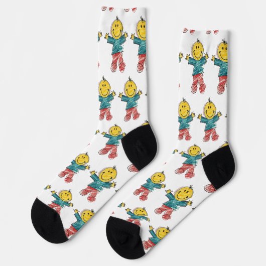 Chaussette Télécharger le dessin d'enfant Transformez l'art d (Gauche)