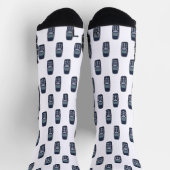 Chaussette Téléphone cellulaire vintage (Haut)