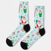 Chaussette Tennis de Table Noël (Gauche)
