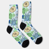 Chaussette Tequila Sombreros et cactus à motifs (Droite)