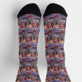 Chaussette Tervueren écossais Saint-Valentin  (Haut)