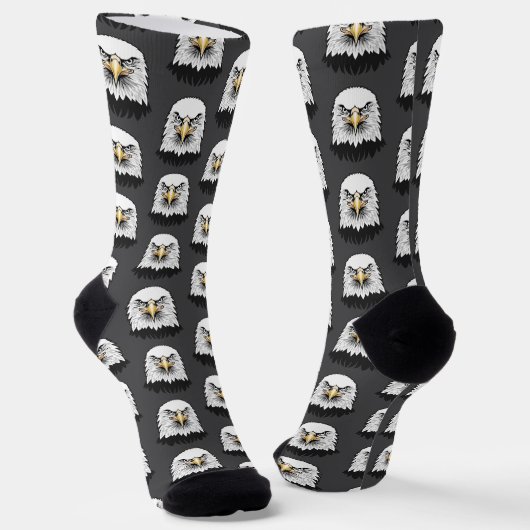 Chaussette Tête d'aigle américain (Angulaire)