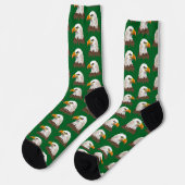 Chaussette Tête d'aigle américain (Gauche)