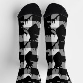 Chaussette Tête d'argile de la forêt de Buffalo blanc (Haut)