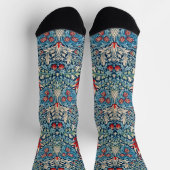 Chaussette Tête de serpent, William Morris (Haut)