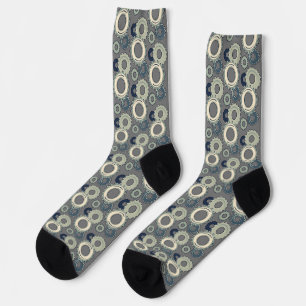 Chaussette Têtes d'engrenage Marine Bleu, Argent, Gris Durabl