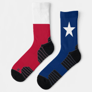 Chaussette Texas Drapeau Fière étoile solitaire Etat Texan