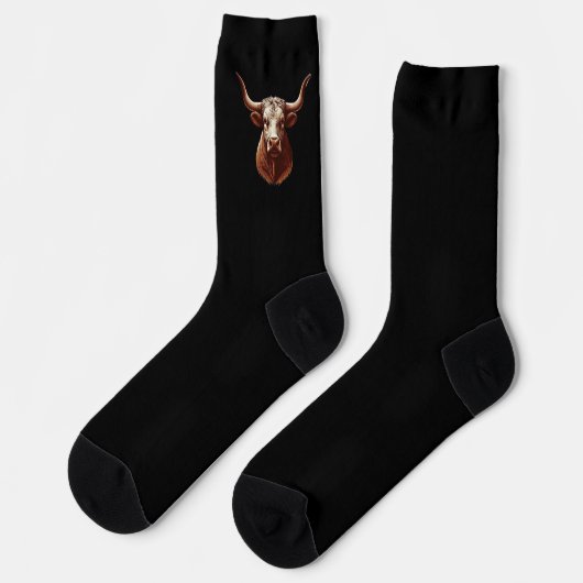 Chaussette Texas Longhorn (Gauche)