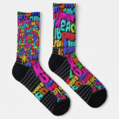 Chaussette Textes sans signification (Droite)