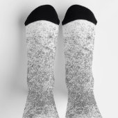 Chaussette texture Abstraite de la craie (Haut)