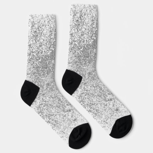 Chaussette texture Abstraite de la craie (Droite)