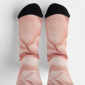 Chaussette texture Abstraite de soie (Haut)