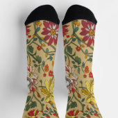 Chaussette Texture des fleurs (Haut)
