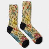 Chaussette Texture des fleurs (Droite)