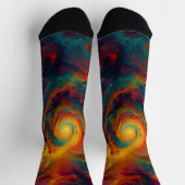 Chaussette texture fractale Abstraite (Haut)