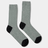 Chaussette Texture grise et blanche (Droite)