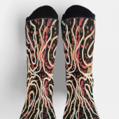 Chaussette Texture par bandes (Haut)