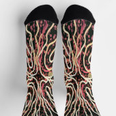 Chaussette Texture par bandes (Haut)