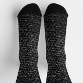 Chaussette texture tricotée Abstraite (Haut)