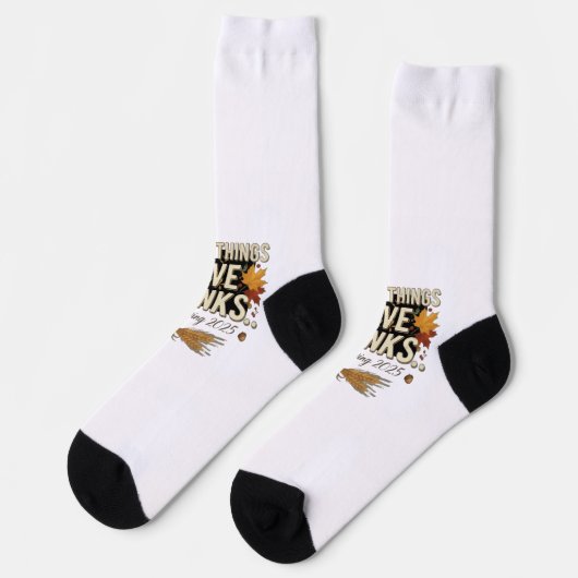 Chaussette Thanksgiving (Gauche)