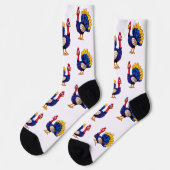 Chaussette Thanksgiving Turquie durable Premium Crew Sock (Gauche)