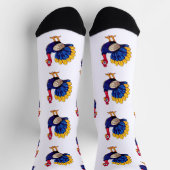 Chaussette Thanksgiving Turquie durable Premium Crew Sock (Haut)