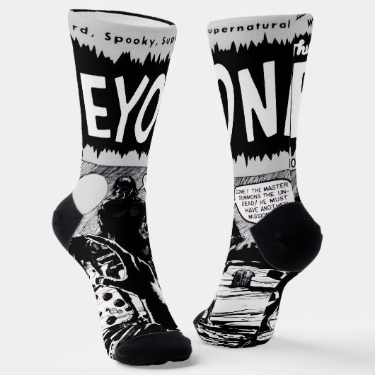 Chaussette 'The BEYOND' Horror Comic Socks (Angulaire)
