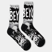 Chaussette 'The BEYOND' Horror Comic Socks (Droite)