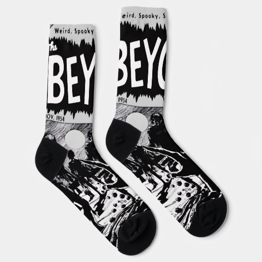 Chaussette 'The BEYOND' Horror Comic Socks (Droite)