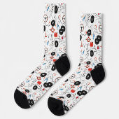 Chaussette Thème Outils Automobile Mécanique (Gauche)