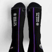 Chaussette THREE PEDAL NATION Crew Socks (Haut)