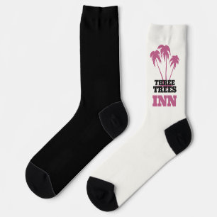 Chaussette Three Trees Inn (noir et blanc)