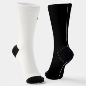Chaussette Three Trees Inn (noir et blanc) (Angulaire)